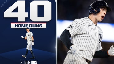 Ben Rice's leadoff homer (40)