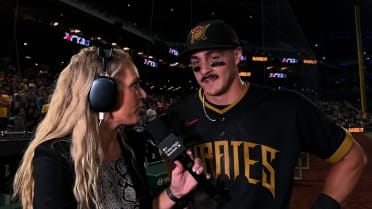 Konnor Griffin on scoring in Pirates' 1-0 win