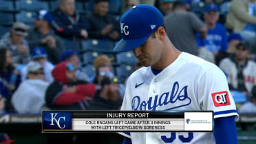 Cole Ragans left start with tricep/elbow soreness