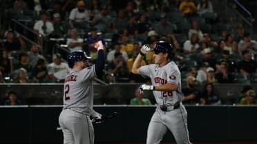 Lucas Spence's THIRD HOMER OF THE GAME (3)