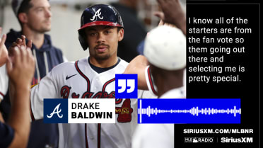 Drake Baldwin on All-Star Game selection