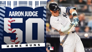 Aaron Judge's 50th home run of 2025