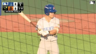 Drew Burress mashes a two-run homer