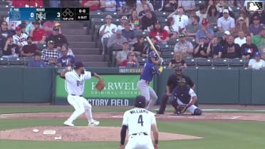 Walker Jenkins homers (1) on a fly ball to right field.