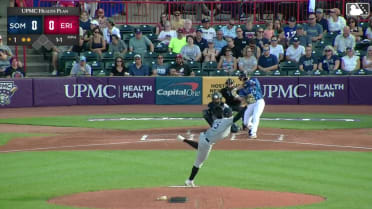 Max Anderson swats his 12th homer of the year