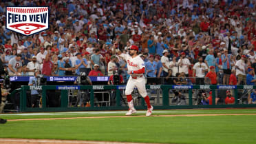 Vista de campo: HR de Kyle Schwarber, líder de la MLB