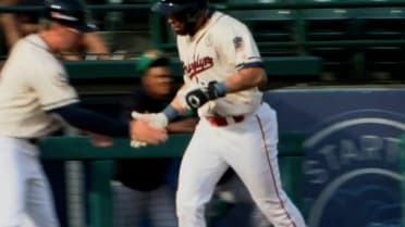 Antonio Jimenez's first professional home run