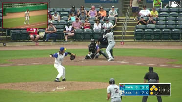 Daniel Vazquez singles on a line drive to right fielder Lazaro Montes. Carson Roccaforte scores. Jack Pineda to 3rd. Spencer Nivens to 2nd.