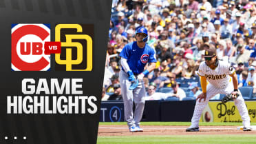 Cubs vs. Padres Highlights