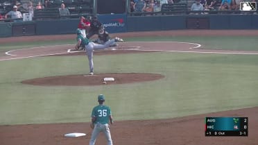 Yeremy Cabrera's fifth Single-A homer of the season 
