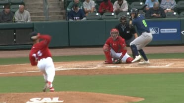 Anthony Eyanson's seven strikeouts