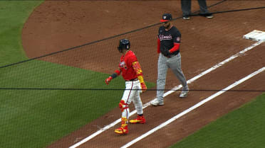 Ronald Acuña Jr., Luis García Jr. have funny interaction