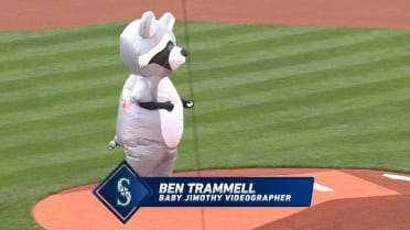 Jimothy throws out first pitch