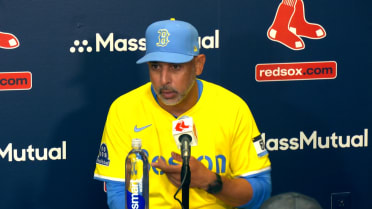 Alex Cora on offensive improvements, Brayan Bello