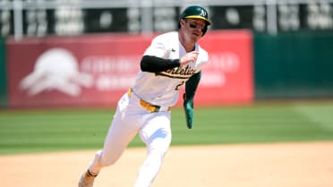 A's outfielder Brent Rooker on approach to hitting