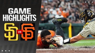 Padres vs. Giants Highlights