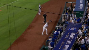 Vinnie Pasquantino's impressive catch