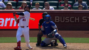 Alec Burleson's RBI single
