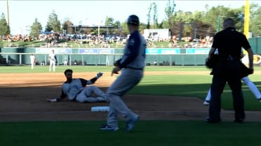 Brice Matthews' stellar day at the plate