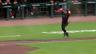 TJ Friedl hits ground-rule double after interference