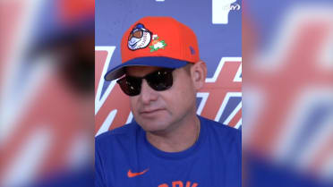 Carlos Mendoza on the Mets options at first base