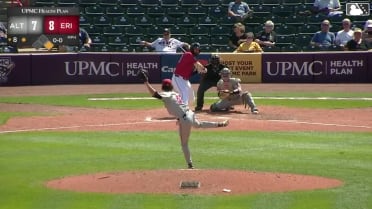 Josue Briceño hits his 7th homer of the year