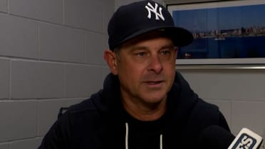 Aaron Boone on struggles against Castillo