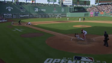 Red Sox keep run off board after review