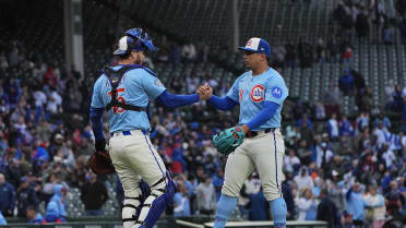 Daniel Palencia secures the Cubs' 4-0 win