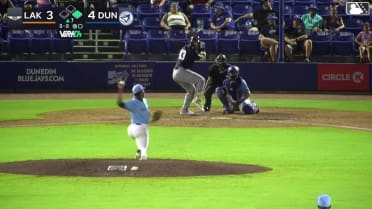 Josue Briceño singles on a sharp line drive to center fielder Blaine Bullard. Jordan Yost scores. Beau Ankeney out at home on the throw, center fielder Blaine Bullard to second baseman Dariel Ramon to catcher Giaconino Lasaracina. Josue Briceño to 2nd.