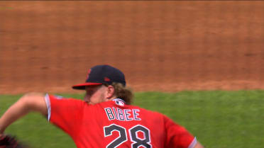 Tanner Bibee's four strikeouts