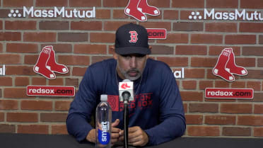 Alex Cora on the extra-inning loss to Guardians