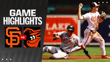 Giants vs. Orioles Highlights