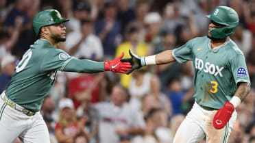 The Red Sox rack up four runs in the 5th inning