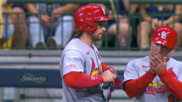 Brendan Donovan singles in the 7th