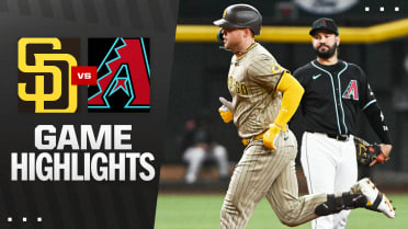 Padres vs. D-backs Highlights 