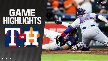 Rangers vs. Astros Highlights