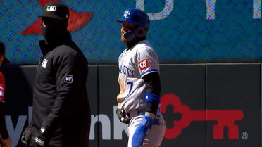Bobby Witt Jr. steals his sixth base of the season