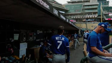 Bobby Witt Jr. exits the game 