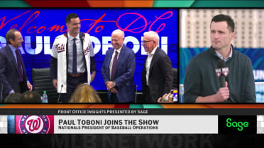 Paul Toboni on new role with Nationals and more