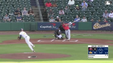 Caleb Bonemer's solo home run