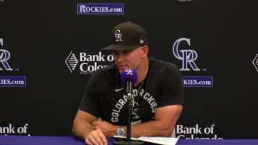 Warren Schaeffer discusses the Rockies' 8-6 loss