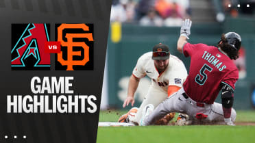 D-backs vs. Giants Highlights
