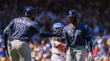 Yandy Díaz and Junior Caminero go back to back