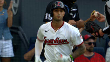 Brayan Rocchio's RBI walk