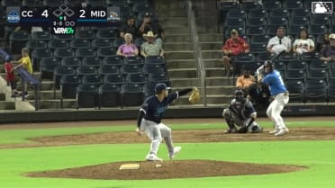Bobby Boser homers (11) on a fly ball to left center field.