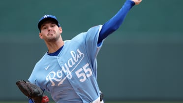 Cole Ragans strikes out Austin Martin