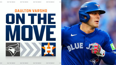 Blue Jays, Astros swap Varsho and Arrighetti