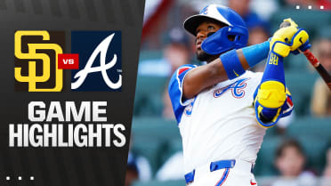 Padres vs. Braves Highlights 