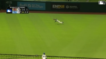 Justin Dean's diving catch